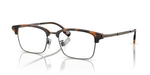 3002 - Dark Havana with Clear Lenses