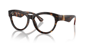 3002 - Dark Havana with Clear Lenses