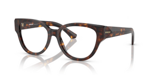 3002 - Dark Havana with Clear Lenses