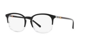 3029 - Top Black On Crystal with Clear Lenses