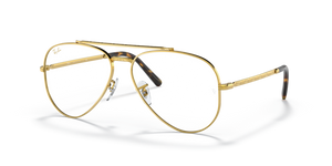 3086 - Gold with Clear Lenses