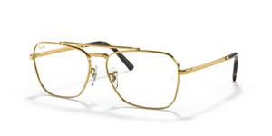 3086 - Gold with Clear Lenses