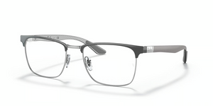 3125 - Grey On Silver with Clear Lenses