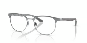3125 - Grey On Silver with Clear Lenses