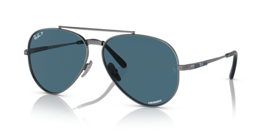 Ray-Ban RB8225 Aviator Titanium Sunglasses