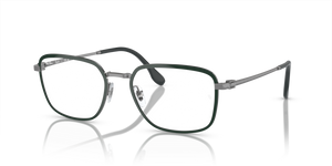 3165 - Green On Gunmetal with Clear Lenses