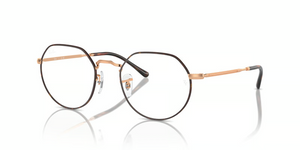 3176 - Havana On Rose Gold with Clear Lenses