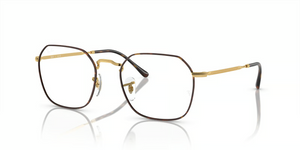 3177 - Havana On Gold with Clear Lenses