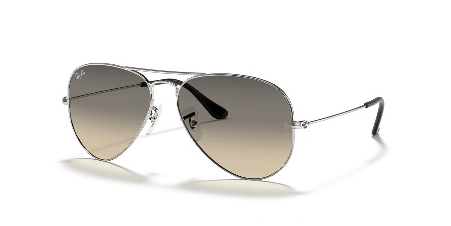 Ray-Ban RB3025 Aviator Large Metal Sunglasses