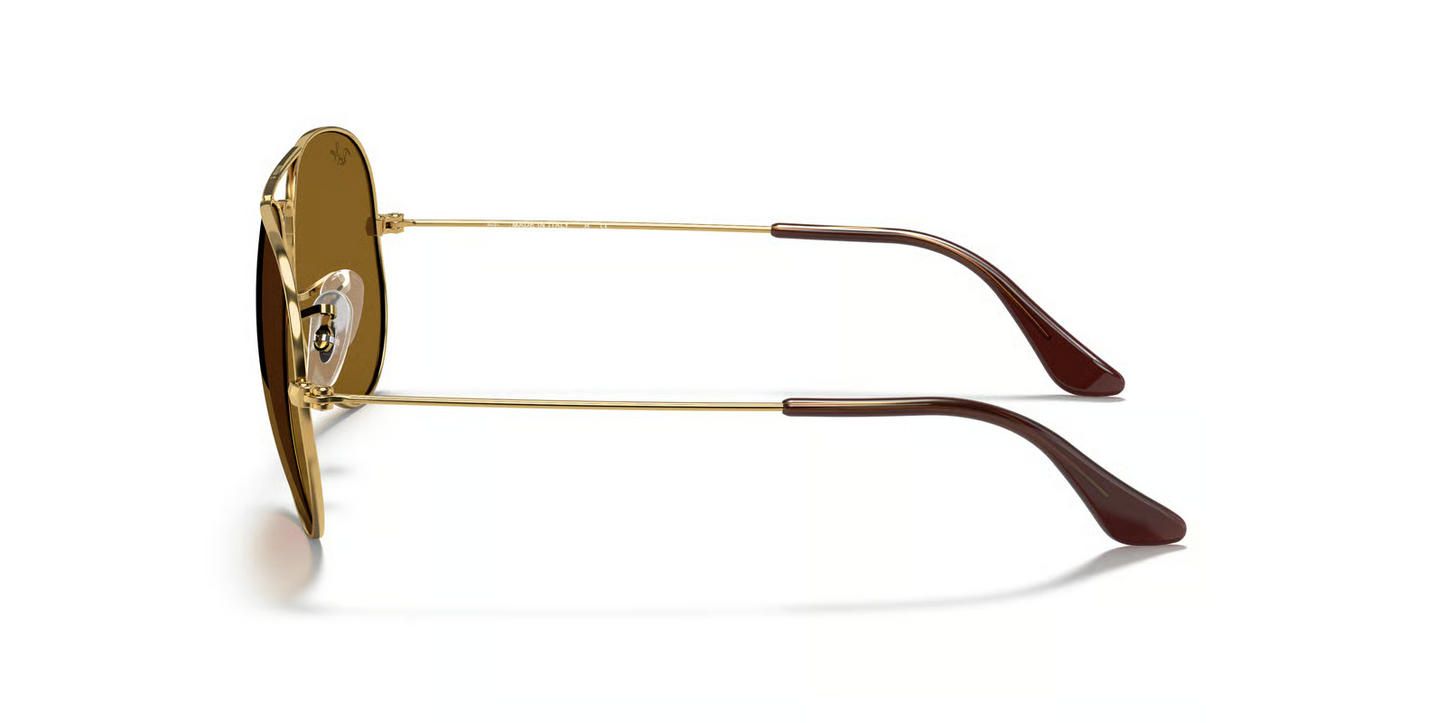 Ray-Ban RB3025 Aviator Large Metal Sunglasses