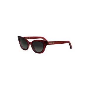35A1 - Shiny Red with Grey Gradient Lenses
