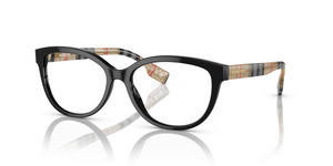 3757 - Black with Clear Lenses