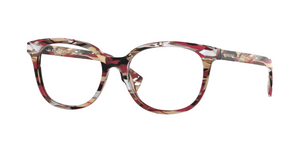 3792 - Striped Check with Clear Lenses