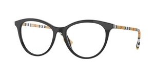 3853 - Black with Clear Lenses