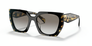 3890A7 - Black/Medium Tortoise with Grey Gradient Lenses