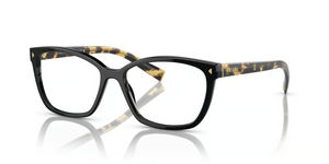 3891O1 - Black with Clear Lenses