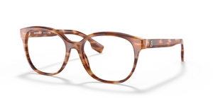 3915 - Spotted Brown with Clear Lenses