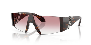 108/3B - Havana with Clear Gradient Pink Lenses