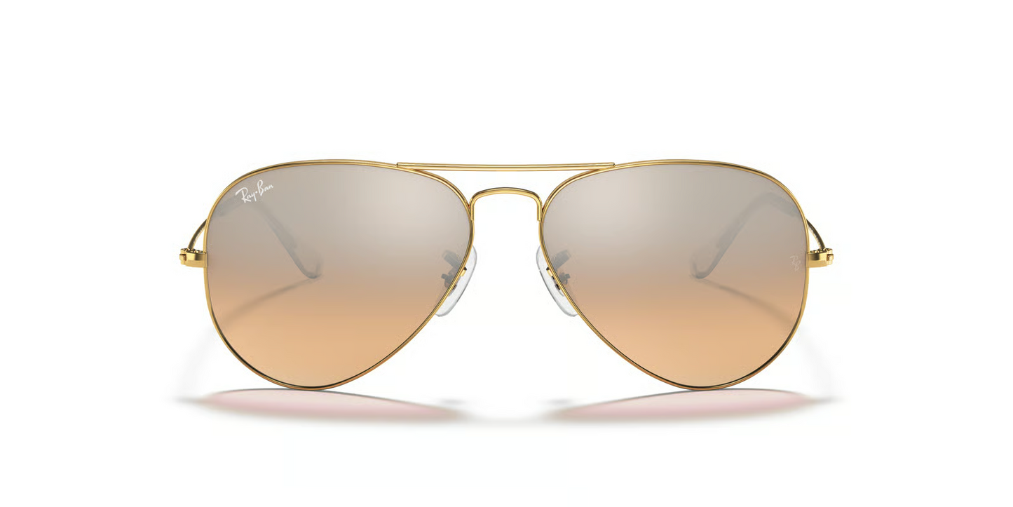 Ray-Ban RB3025 Aviator Large Metal Sunglasses