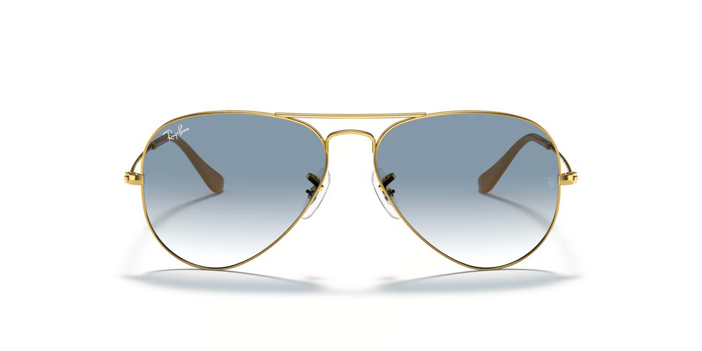 Ray-Ban RB3025 Aviator Large Metal Sunglasses