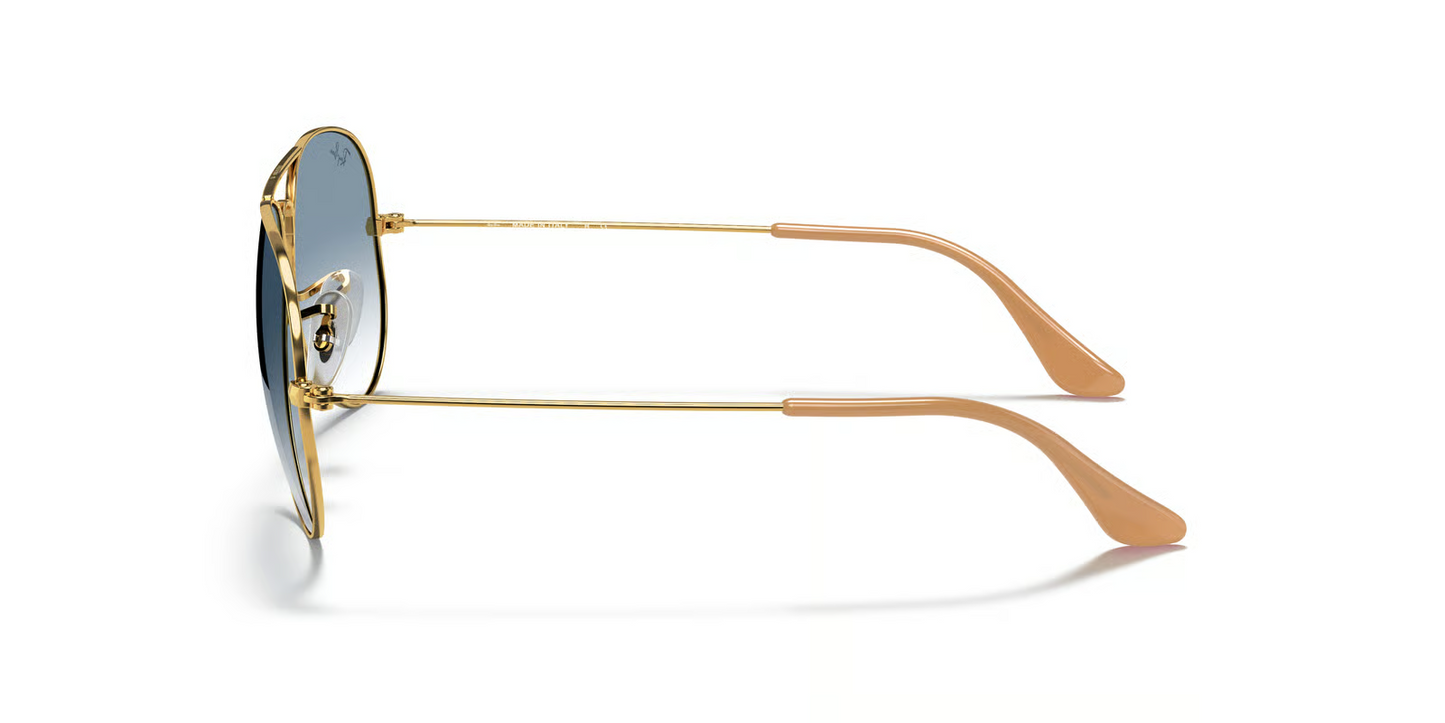 Ray-Ban RB3025 Aviator Large Metal Sunglasses