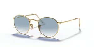 001/3F - Arista Gold with Light Blue Gradient Lenses