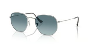 003/3M - Silver with Blue Gradient Grey Lenses