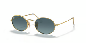 001/3M - Arista Gold with Blue Gradient Lenses
