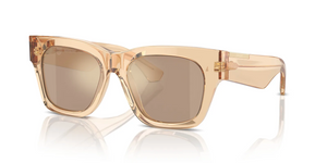 40635A - Brown with Light Brown Mirror Flash Gold Lenses