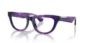 4113 - Check Violet with Clear Lenses