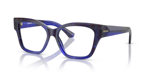 4114 - Check Blue with Clear Lenses