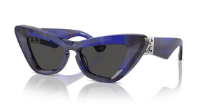 411487 - Check Blue with Dark Grey Lenses