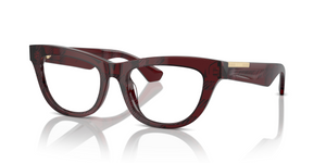 4115 - Check Red with Clear Lenses