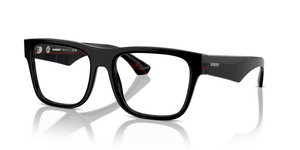 4121 - Top Black On Vintage Check with Clear Lenses