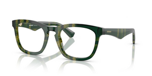4125 - Check Green with Clear Lenses