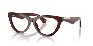 4144 - Brown with Clear Lenses