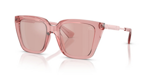 41969L - Pink with Light Violet Flash Silver Lenses