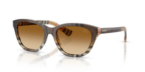 420213 - Check Gradient Sand with Brown Gradient Lenses