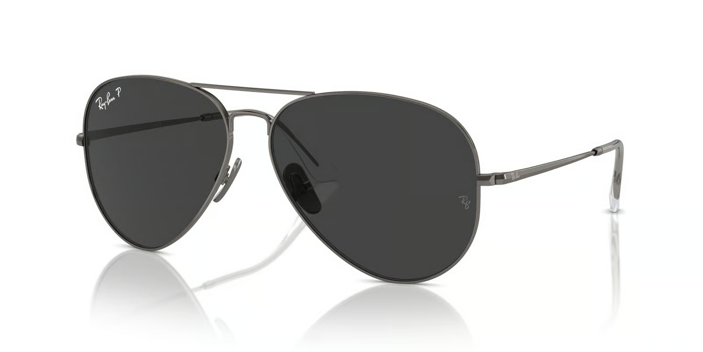 Ray-Ban RB8089 Aviator Titanium Sunglasses