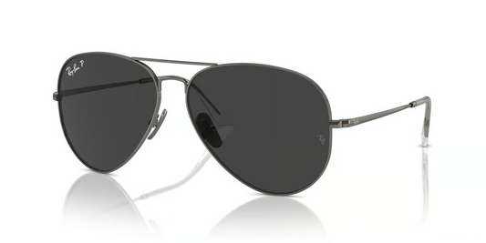 Ray-Ban RB8089 Aviator Titanium Sunglasses