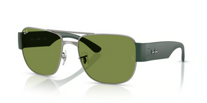 004/4E - Gunmetal with Green Lenses