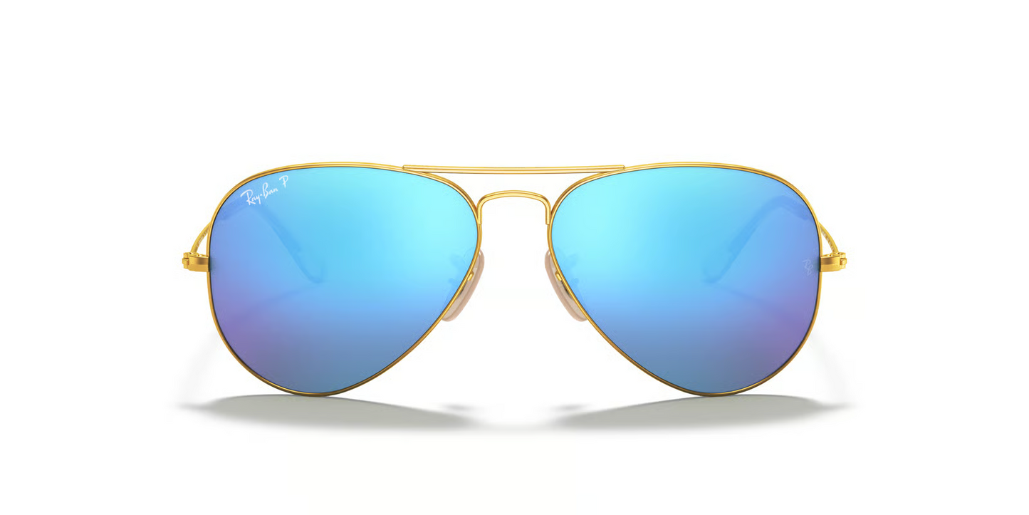 Ray-Ban RB3025 Aviator Large Metal Sunglasses