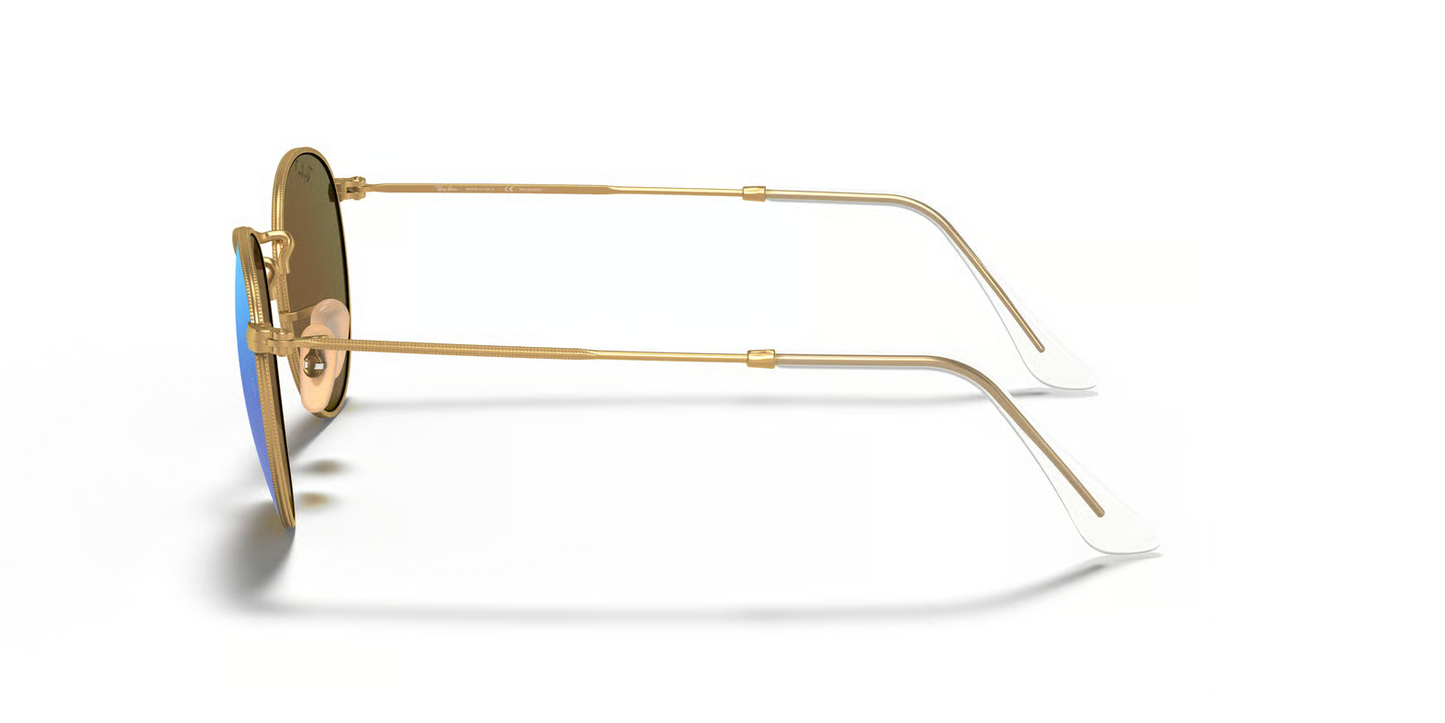 Ray-Ban RB3447 Round Metal Sunglasses