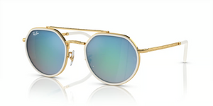 001/4O - Arista Gold with Blue Lenses