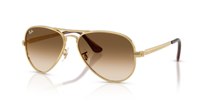 001/51 - Arista Gold with Clear Gradient Brown Lenses