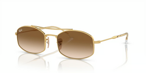 001/51 - Arista Gold with Light Brown Lenses