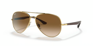 001/51 - Arista Gold with Light Brown Lenses