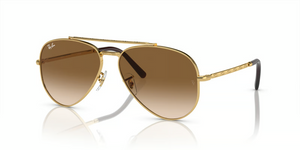 001/51 - Arista Gold with Light Brown Lenses