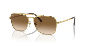 001/51 - Arista Gold with Light Brown Lenses