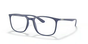 5207 - Dark Blue with Clear Lenses